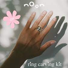 Diy Ring Carving Kit Noon In 2020 Diy Rings Carving Kit