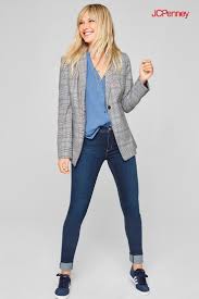 From Preppy Moods To Power Moves A Plaid Blazer Is The Closet Staple That Will Take Your W Blazer Outfits Casual Business Casual Outfits Womens Casual Outfits