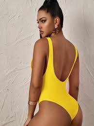 Les rayures contrastantes de ce maillot de bain chiara forthi vous mettront parfaitement en valeur. Maillot De Bain Une Piece Dos Nu Mode En Ligne Shein France