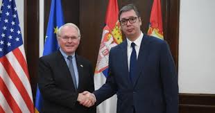 Vucic with Hill: I pointed out the importance of the involvement of the US  in preventing escalations in Kosovo - Kosovo Online