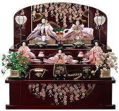 雛人形五人飾り 三五ae01五人 しだれ桜ワイン三段飾り 雛人形 ひな祭り 飾り