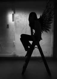 Black And White Angel Wings Aesthetic Pin On Wings