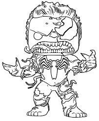 Disegni di venom da colorare coloratutto website. Disegno Da Colorare Funko Pop Marvel Venom Hulk 7