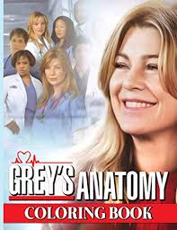 Grey S Anatomy Coloring Book High Quality An Adult Coloring Book Greys Anatomy Stress Relieving Pricepulse