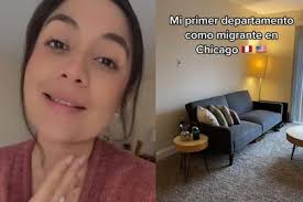 Mostró su departamento en Chicago y contó por qué le salió más barato  mudarse