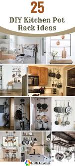 Get the best deal for kitchen pot racks from the largest online selection at ebay.com. 25 Diy Pot Rack Ideas Easy Ways To Organize Pots And Pans