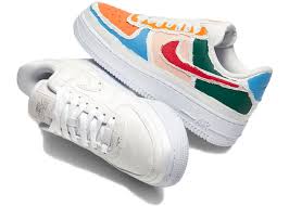 Nike Air Force 1 Lx Tear Away Red Swoosh W In 2020 New Nike Air Force Nike Air Force Air Force 1