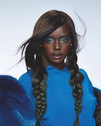 Duckie Thot Black Female Model Beauty Melanin Beauty