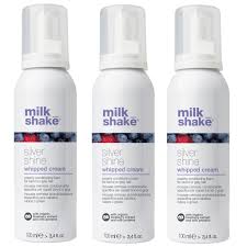 With unique polymers, it is one of the best hair mousse products for fine hair infused with volumizing polymers, this styling mousse for fine hair is rich in amla and quinoa proteins. Kaufe Milk Shake Silver Shine Whipped Cream 3 X 100 Ml