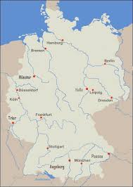 29 01 2012 stumme deutschlandkarte für 4. Grossten Flusse Deutschlands Karte