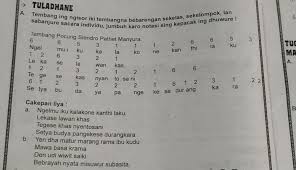 Maybe you would like to learn more about one of these? Tembang Gambuh Ana Pirang Gatra Kami