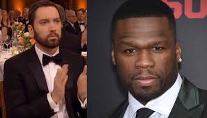 50 Cent gets standing ovation from Eminem in new 'award video'