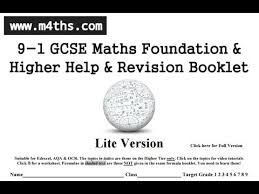 9 1 Gcse Help Book Www M4ths Com Gcse A Level Maths Dvds Active Books Worksheets Gcse Math Gcse Math