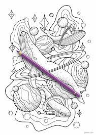 Kids are very fond of superhero coloring sheets. The Crazy Space Coloring Pages By Gal Shir