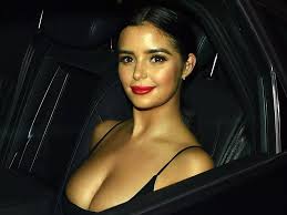 Demi Rose Mawby flashes major cleavage in dangerously low-cut black dress  at London shop launch - Mirror Online