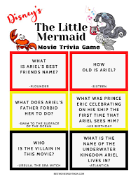 In the original 1836 hans christian andersen fable the mermaid has no name at all. Disney Trivia The Little Mermaid Best Movies Right Now