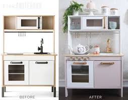 Customizing Your Ikea Duktig Play Kitchen Pink Little Notebook Ikea Play Kitchen Ikea Kids Kitchen Play Kitchen
