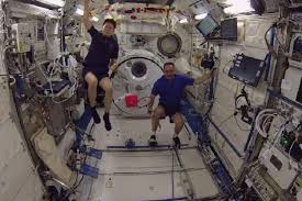 If you've seen footage from the international space station or any of the space shuttle missions, you know that astronauts float around as they orbit the. Watch Astronauts Play First Ever Zero Gravity Badminton Match In Space The News Minute