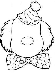 Coloriages Gratuits Decoupages Bricolages Page 1 Coloring Pages Clown Crafts Coloring Book Pages