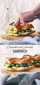 Beautiful And Delicious Vegetarian Cucumber And Avocado Sandwich Recipe In About 15 Minutes You Avocado Sandwich Recipes Vegetarian Sandwich Avocado Sandwich