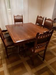 Chaise de table en cuir. Achetez Table 6 Chaises Occasion Annonce Vente A Toulouse 31 Wb158412071