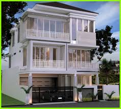 Mahalnya harga tanah dan keterbatasan lahan menjadi alasan kuat yang membuat masyarakat memanfaatkan ruang vertikal untuk membangun hunian 2 lantai. Desain Rumah Minimalis 2 Lantai 2020 Deagam Design