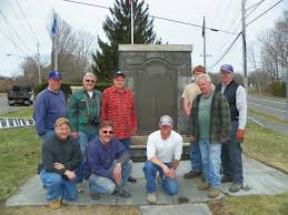 Refurbished Haddam War Monument Unveiled