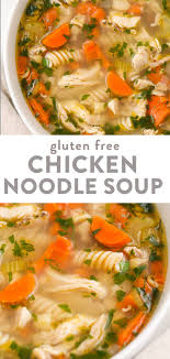 Easy Homemade Gluten Free Chicken Noodle Soup Recipe Gluten Free Chicken Noodle Soup Gluten Free Crock Pot Recipes Chicken Noodle Soup Crock Pot