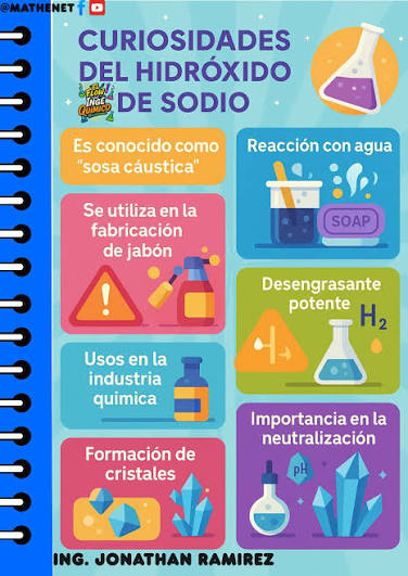 Curiosidades del NaOH ?‍??