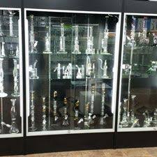Smoke Shop Vapor Store Shelving Displays Smoke Shops Glass Corner Shelves Glass Shelves