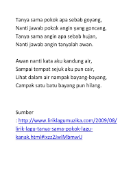 ★ this makes the music download process as comfortable as possible. Tanya Sama Pokok Apa Sebab Goyang