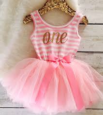 Darling One Year Old Birthday Outfit First Birthday Outfit Girl Birthday Girl Dress Birthday Dresses