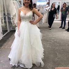 Garza Ball Gown Wedding Dress With Double Straps David S Bridal Davids Bridal Wedding Dresses Ball Gowns Ball Gowns Wedding