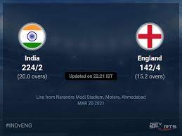 England vs romania today match live football score 6/6/2021. India Vs England Live Score Over 5th T20i T20 11 15 Updates Cricket News