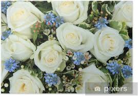 Maybe you would like to learn more about one of these? Poster Blaue Und Weisse Hochzeitsblumen Pixers Wir Leben Um Zu Verandern