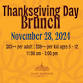 Thanksgiving Day Brunch
