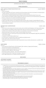 early career resume sample mintresume