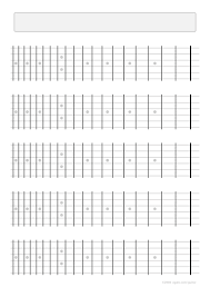 guitar chart browser page