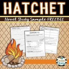 This Is A 7 Page Free Sample From My Common Core Aligned Book Study For Hatchet By Gary Paulsen It Inclu Hatchet Novel Study Hatchet Novel Hatchet Book Study