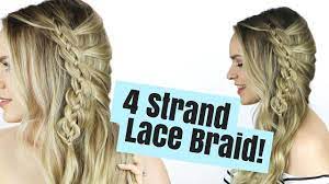 Check spelling or type a new query. 4 Strand Lace Braid Hair Tutorial Youtube