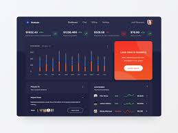 Marketing Agency Dashboard Dark Mode Marketing Agency Dashboard Banking App