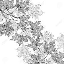 Nothing gets me more into the holiday spirit than the many colors and shapes of autumn leaves. Dry Autumn Maple Leaves Silhouettes Background Vector Illustration Royalty Free Cliparts Vectors And Stock Illustration Image 30799593