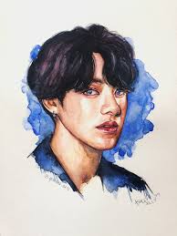 OT7 Watercolor Series Original 9x12" Paintings