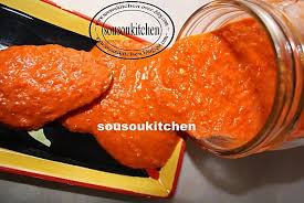 Spicy Moroccan Sauce Harissa صالصا حارة مغربية Sousoukitchen English Version Recette Cuisine Recette Marocaine