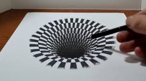 How To Draw A Hole Anamorphic Illusion Wordlesstech In 2020 Illusion Drawings Illusion Art Art Optical
