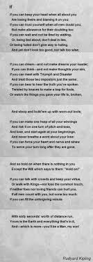 If You Can Keep Your Head When All About You Are Losing Theirs Quote If Poem By Rudyard Kipling Poem Hunter If Rudyard Kipling Poems Kipling