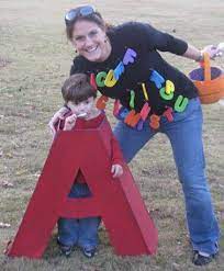 جوعا لعب تشارلز كينج northwest christian school: The Alphabet Original Halloween Costumes Halloween Costumes Homemade Halloween
