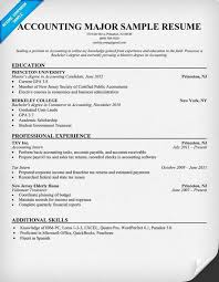 Accounting Major Resume Example Job Resume Examples Resume Objective Job Resume Samples