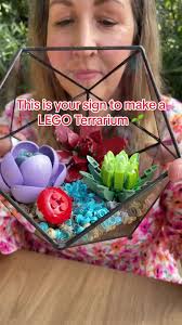 Hanging Walk Terrarrium for Lego Flowets