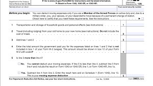 Form 3903: Moving Expenses Definition